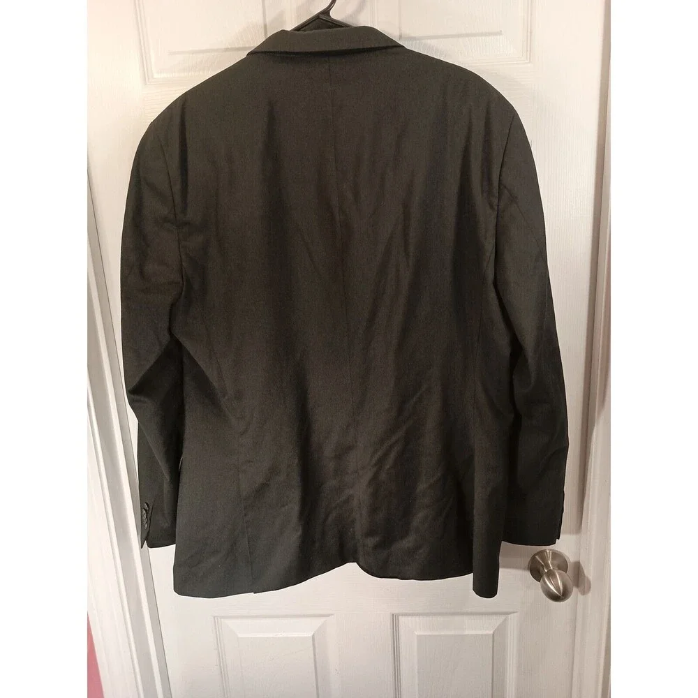 Kenneth Cole Reaction Blazer Jacket Size 46L Black